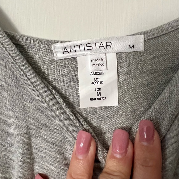 Romper, Sleeveless Romper, Grey - Picture 4 of 4